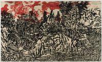 Nancy%20Friese%2C%20%3Cb%3E%3Ci%3E%20River%20Aven%3C%2Fi%3E%3C%2Fb%3E%2C%201999%2C%20triptych%3A%20woodcut%20on%20paper%2C%20Gift%20of%20Rita%20Robillard%20in%20memory%20of%20Paul%20Brach%2C%20%26%23169%3B%20unknown%2C%20research%20required%2C%202008.114.1a-c